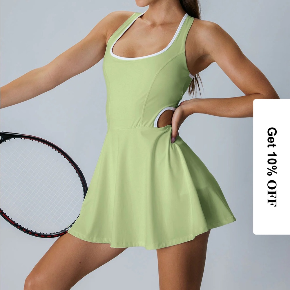 Green Tennis Dress